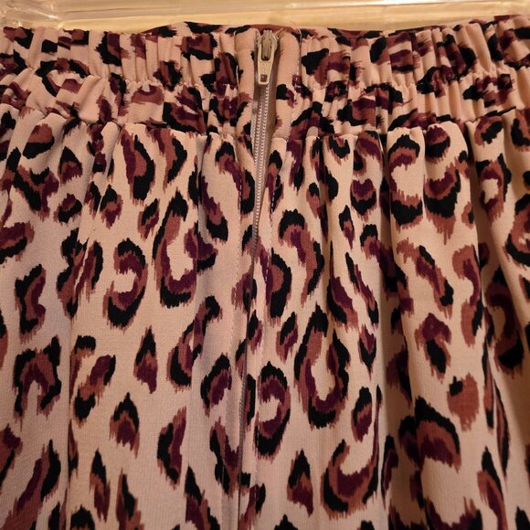Animal Print Midi Skirt 12 - Picture 3 of 4